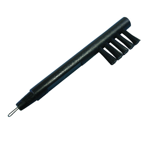 Hearing Aid Wax Loop and Brush